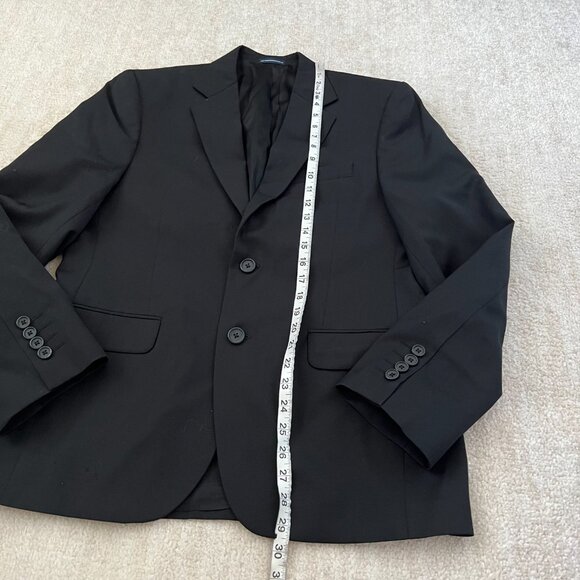 Stafford Performance Classic Fit Black Wool Blazer Suit Jacket 38S 38 Short - Picture 6 of 15